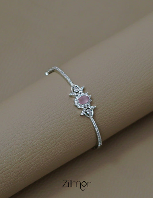 KA1011501 - AD Stone Openable Bangle