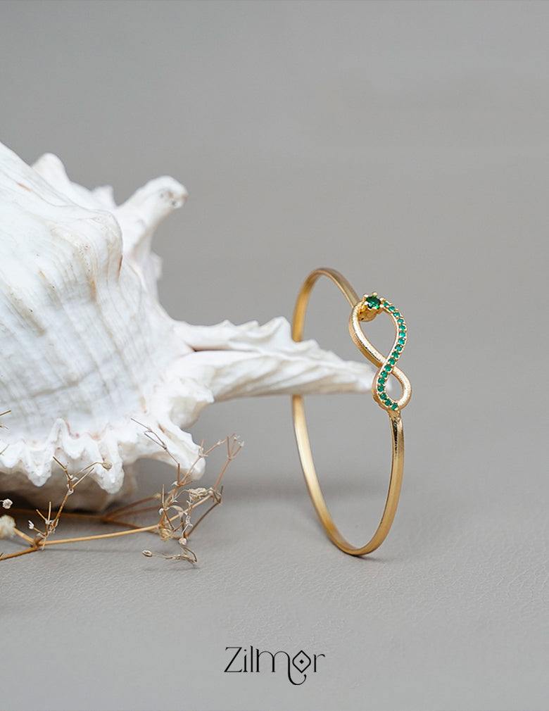 KF101235 - Gold Plated Openable Bangle 15-Zilmor