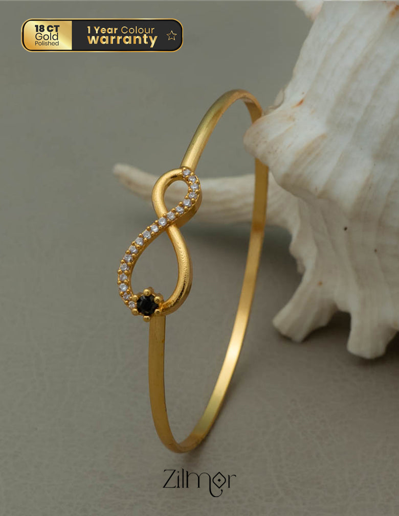 KF101235 - Gold Plated Openable Bangle 1-Zilmor