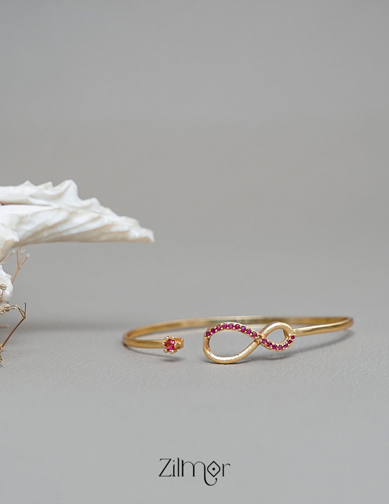 KF101235 - Gold Plated Openable Bangle 7-Zilmor