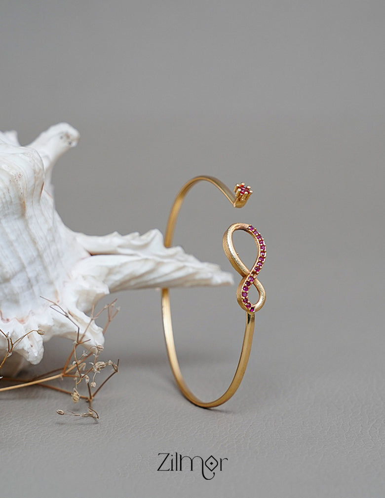 KF101235 - Gold Plated Openable Bangle 8-Zilmor
