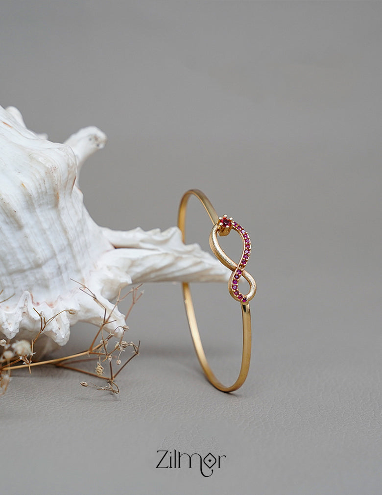 KF101235 - Gold Plated Openable Bangle 9-Zilmor