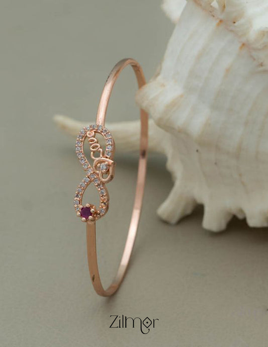 KF101240 - Gold Plated Openable Bangle