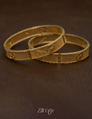 KF101443 - Gold Plated Bangle (pair) 2-Zilmor