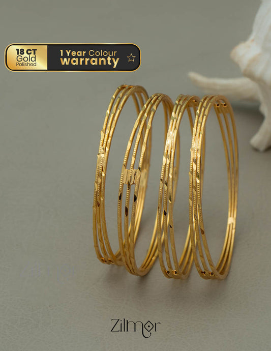 KF101660 - Gold Plated Bangles