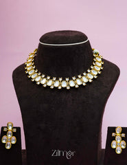 KH101222 -Kundan Necklace With Earring