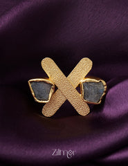 KR200127 - Natural Raw Stone Ring