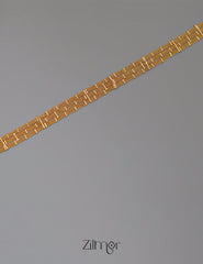 KT1011416 - Gold Plated Simple Choker Necklace 2-Zilmor