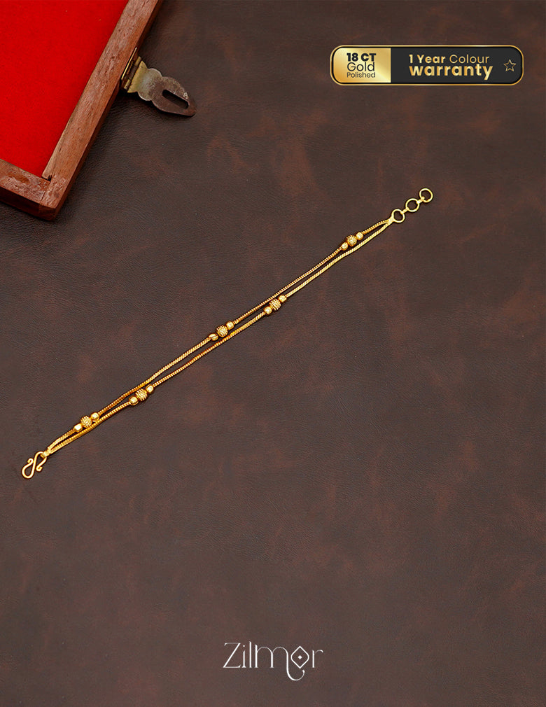 KT1011420 - Anti Tarnish Double Layer Bracelet 1-Zilmor