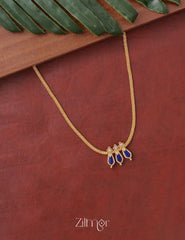 KY101002 - Simple Nagapadam necklace 4-Zilmor