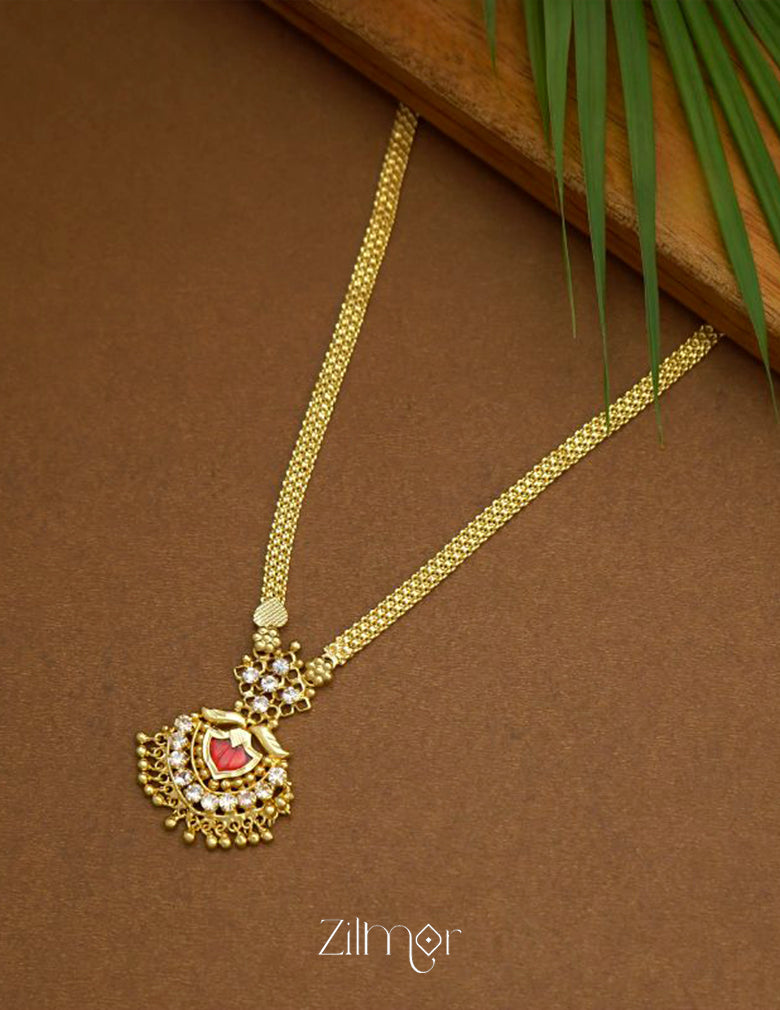 KY101040 - Simple Palakka necklace 4-Zilmor
