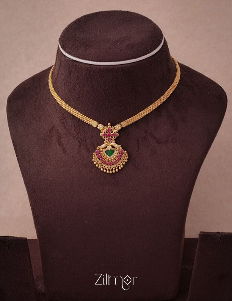 KY101040 - Simple Palakka necklace 6-Zilmor