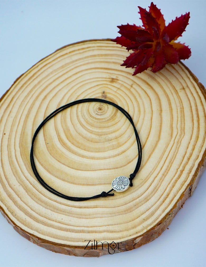 KY101153 - Floral Charm Anklet 2-Zilmor