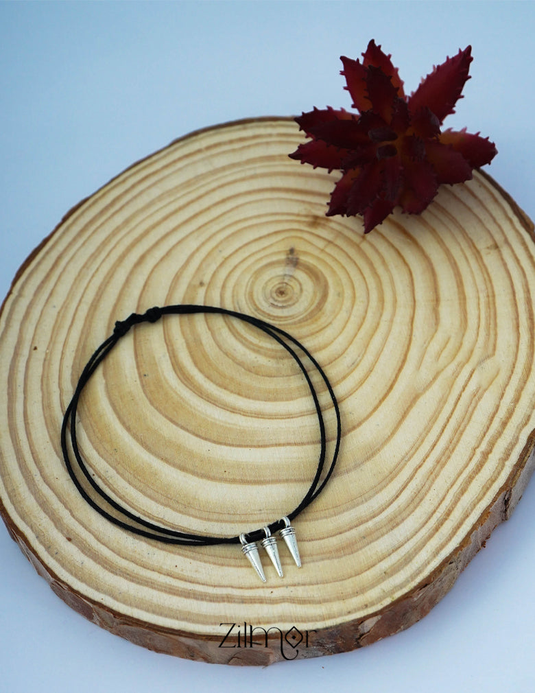 KY101159 - Triple Spikes Anklet 2-Zilmor