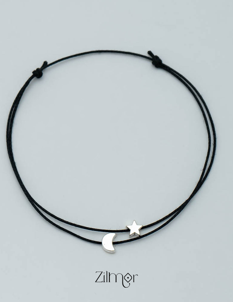 KY101525  - Star & Moon Anklet 2-Zilmor