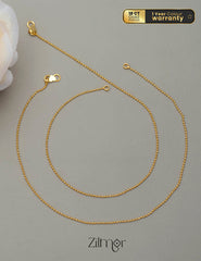 KY101623 - Gold Tone pair Anklet