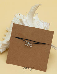 KY101696 - Triple Charm Anklet 1-Zilmor