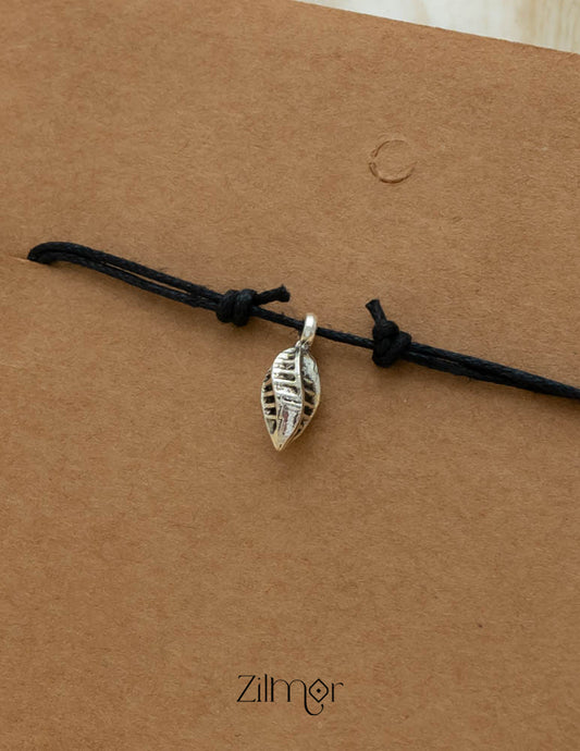 KY101718 - Silver Plated Charm Thread Anklet