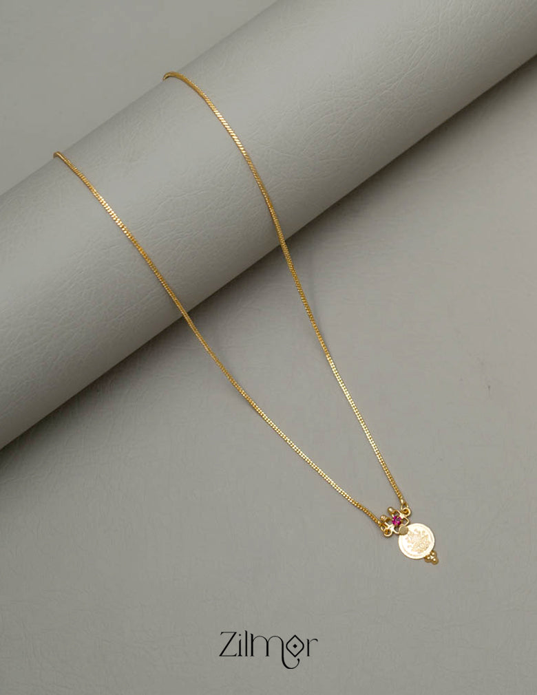 KY101739 - Gold Plated Kaashu Necklace Bangle Set 2-Zilmor