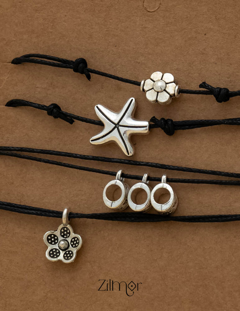 KY101760 - Anklet Pack Of 4 In One Combo 2-Zilmor