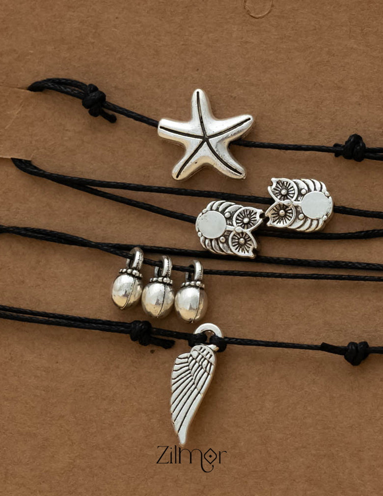 KY101762 - Anklet Pack Of 4 In One Combo 2-Zilmor