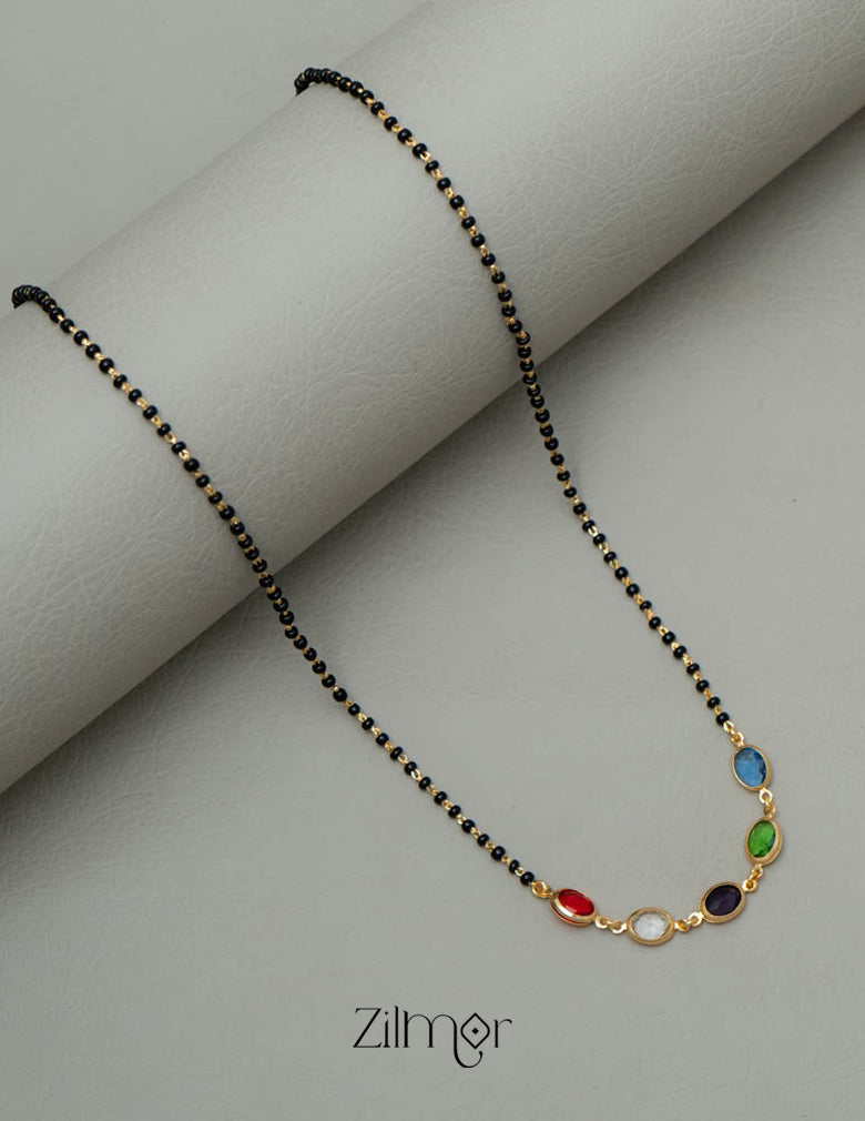 KY101778 - Semi Precious Stone  Pendant Mangalsutra