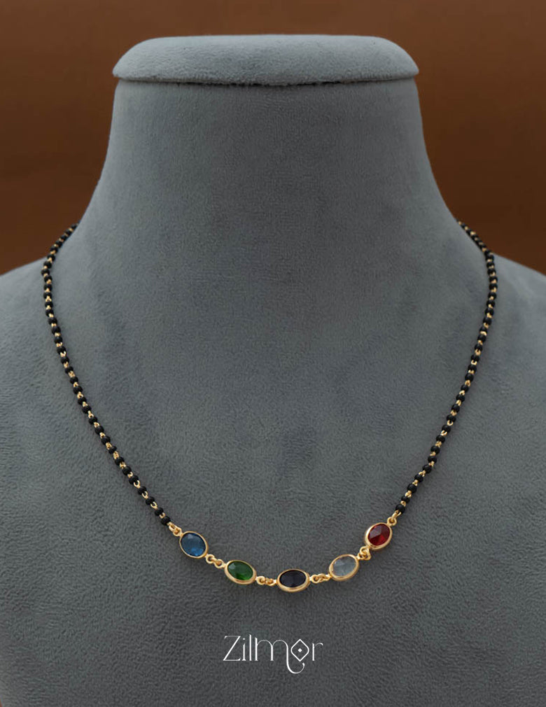 KY101778 - Semi Precious Stone  Pendant Mangalsutra