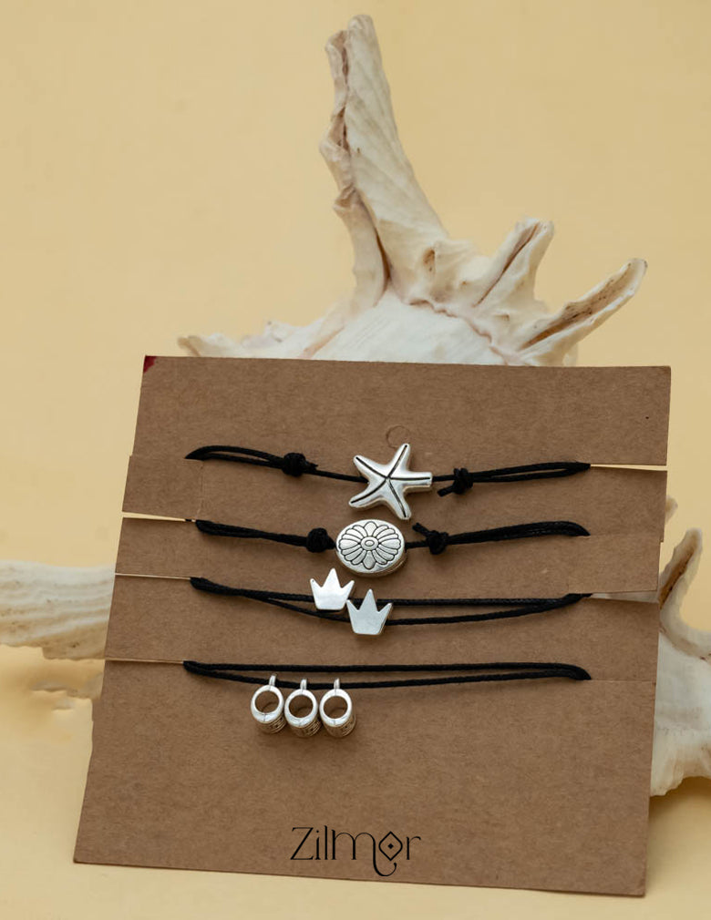 KY101900 - Anklet Pack Of 4 In One Combo