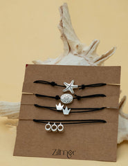 KY101900 - Anklet Pack Of 4 In One Combo 1-Zilmor