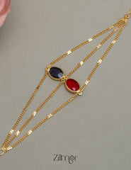 KY101924 - Gold Toned  AD Stone Daily Wear Bracelet 1-Zilmor