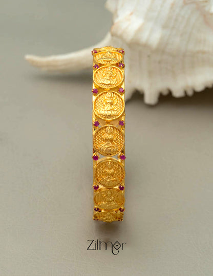 Kaashu Gold Plated statement Bangle - PP10116 5-Zilmor