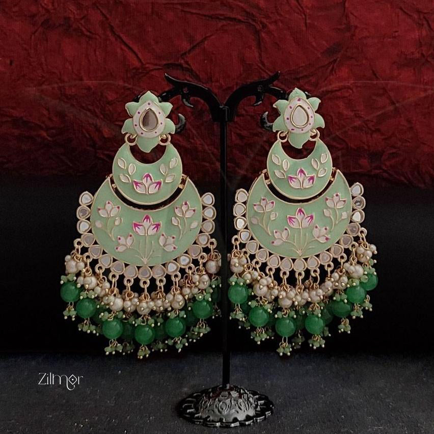 Ahana - Polki Designer Earring