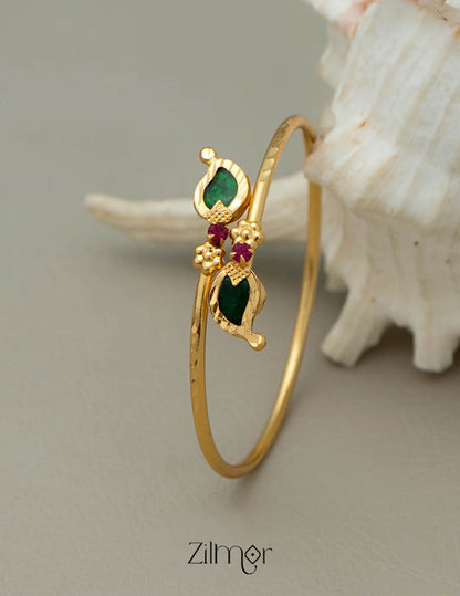 Mango - Palakka Kada Bangle (color option) 4-Zilmor