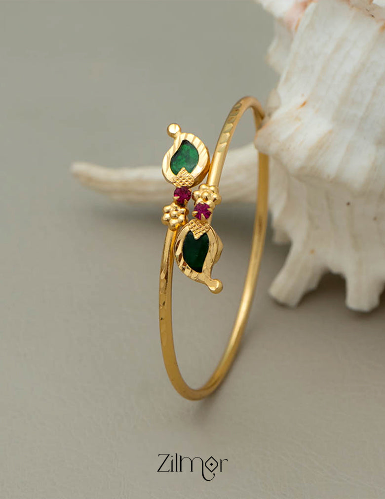 Mango - Palakka Kada Bangle (color option) 4-Zilmor