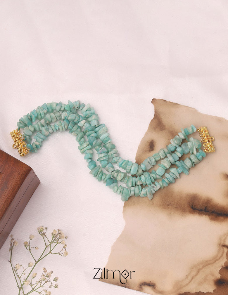 Mihar Semi Precious Stone Necklace 3-Zilmor