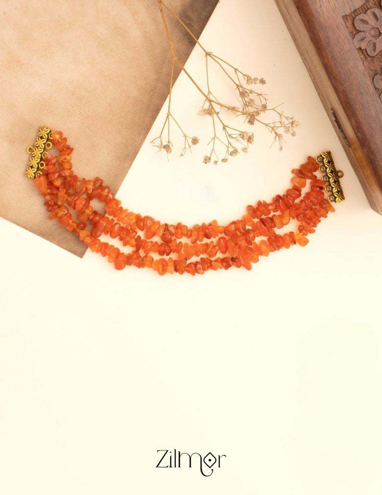 Mihar Semi Precious Stone Necklace 6-Zilmor