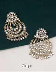 Moon Chandbali Earrings 3-Zilmor