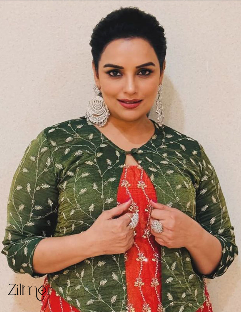 Moon Chandbali Earrings 4-Zilmor