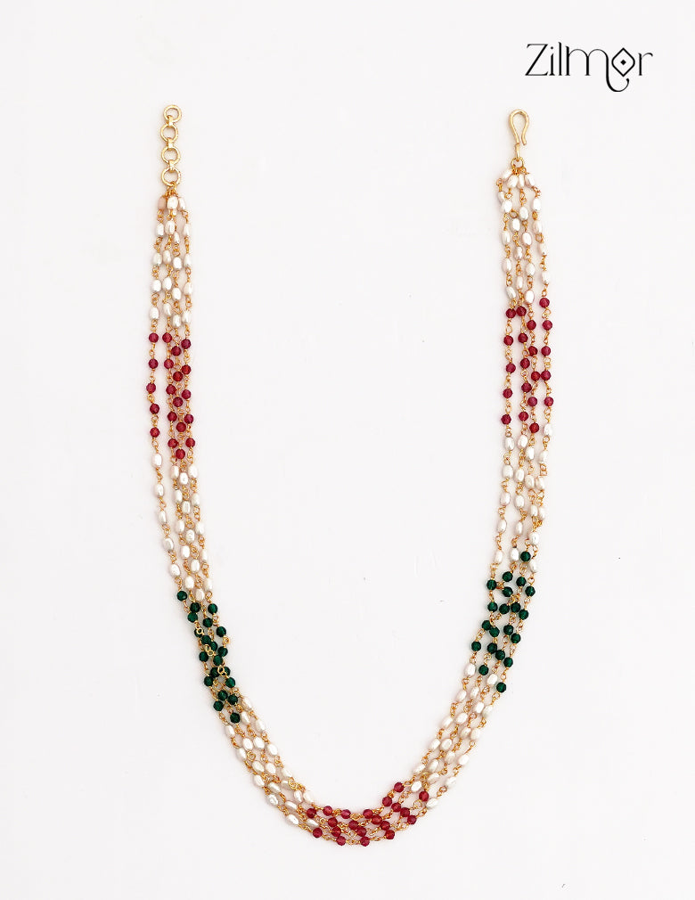 Multi-Strand Pearl Layer Necklace - ZV1012401