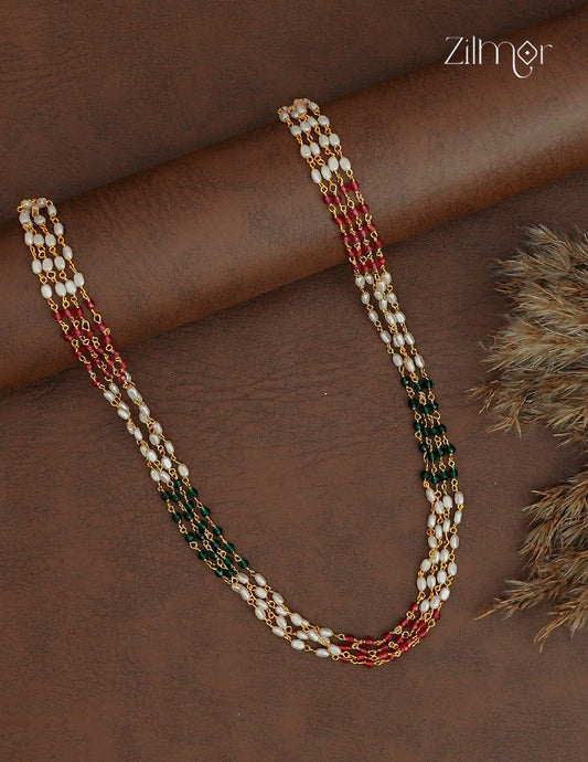 Multi-Strand Pearl Layer Necklace - ZV1012401