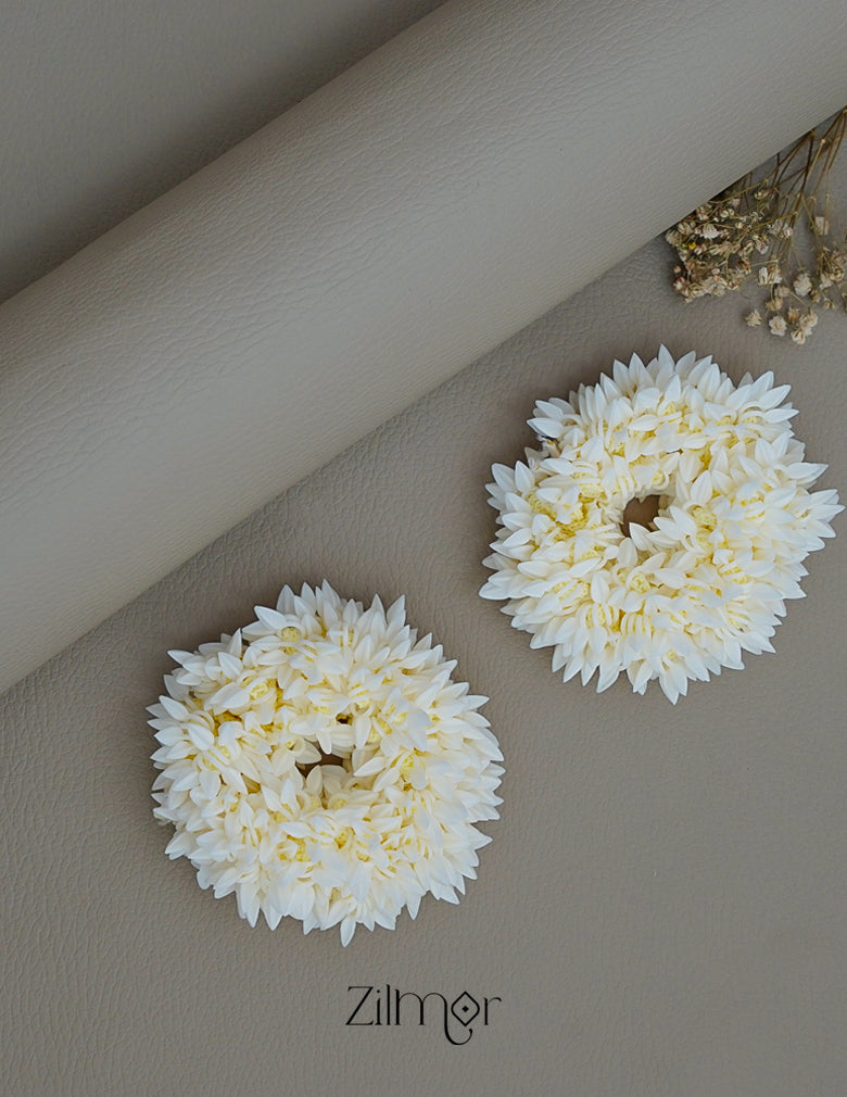 NV1011185 -  Jasmine Flower Scented Scrunchie 1-Zilmor