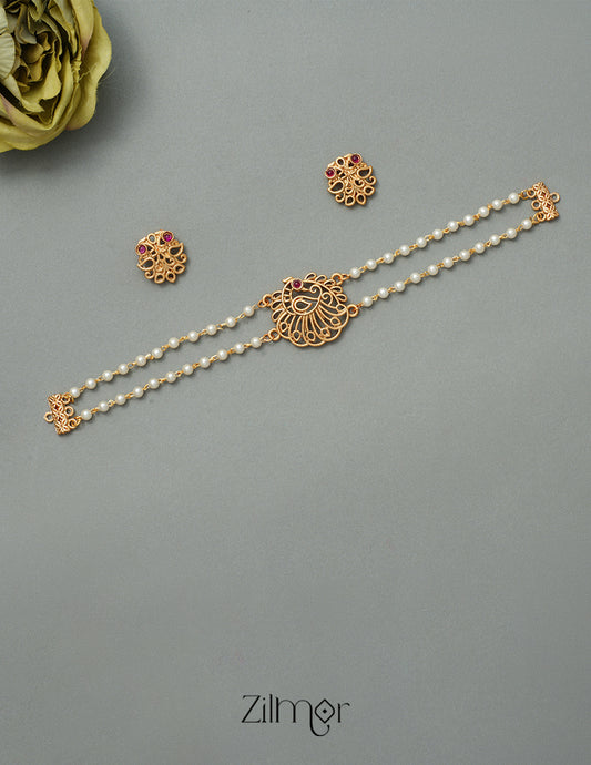 NV1011310 - Pearl Necklace with Earring Set