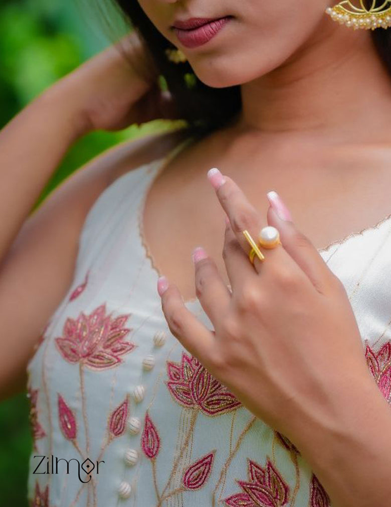 Natural Pearl Ring - AS100858 1-Zilmor