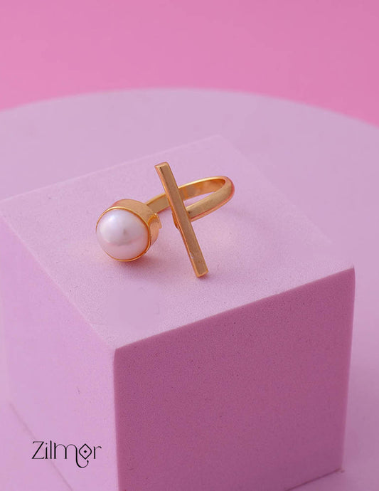 Natural Pearl Ring - AS100858
