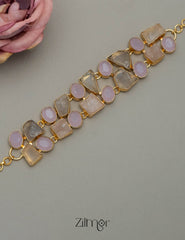 Natural Stone Necklace - (color option) - KE100237