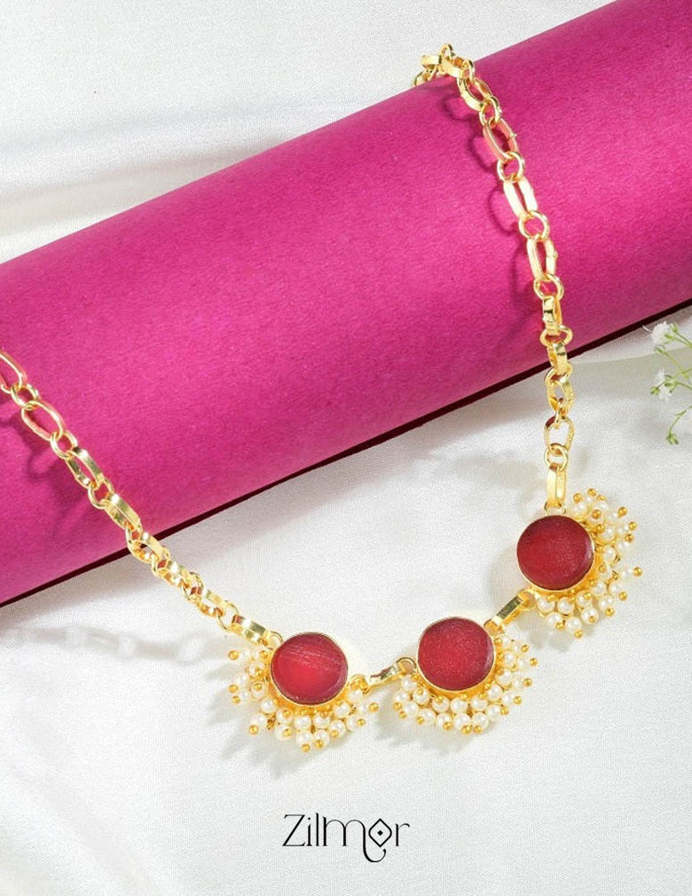 Natural stone Choker For Kid 4-Zilmor