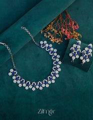 OT1011187 - AD Stone Necklace Earrings Set