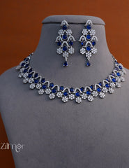 OT1011187 - AD Stone Necklace Earrings Set