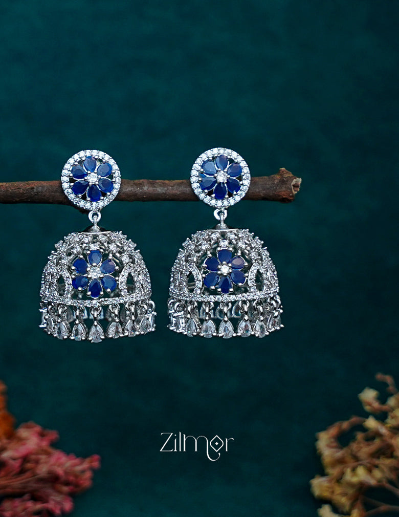 OT1011188 - AD Stone Jumkha Earrings (color option)