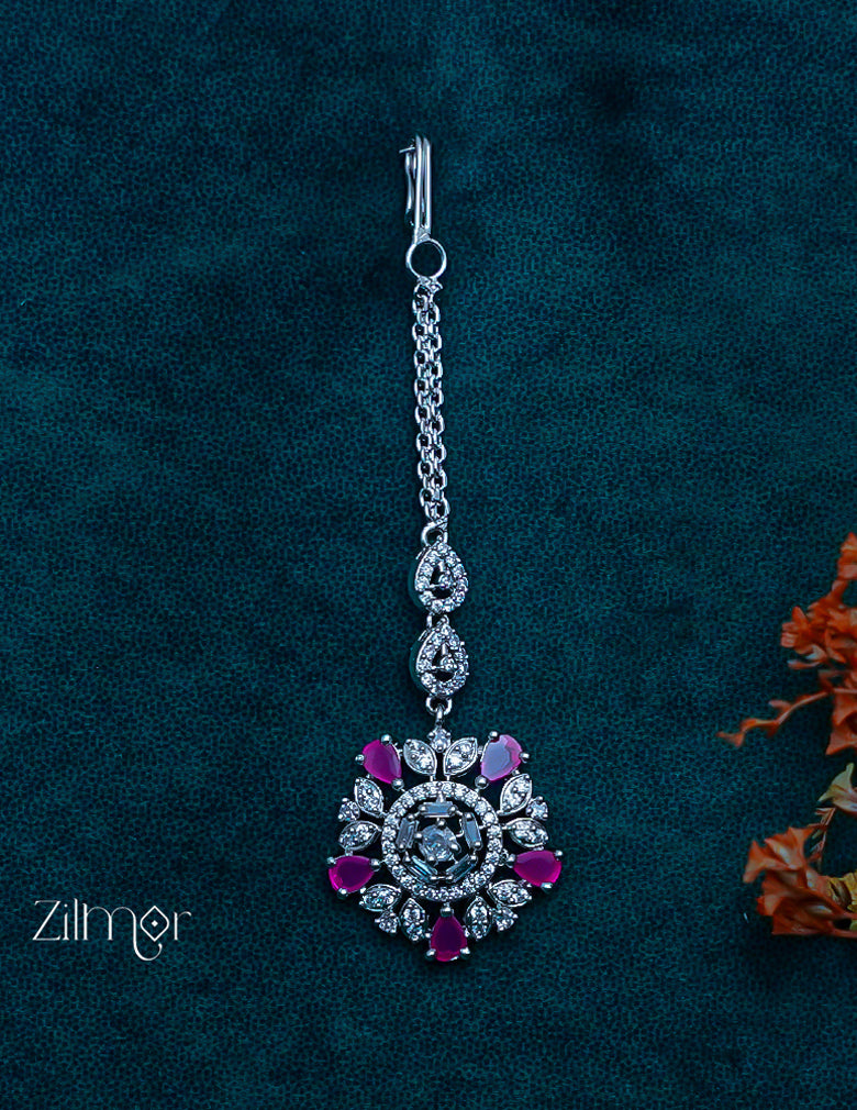 OT1011209 - AD Stone Maang Tikka 1-Zilmor